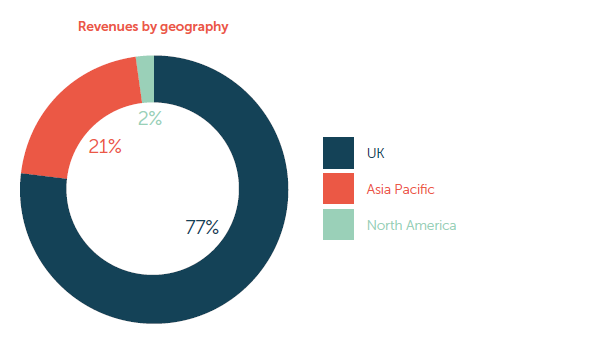 Revenues by geography