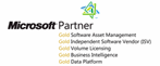 Microsoft Gold Partner logo image